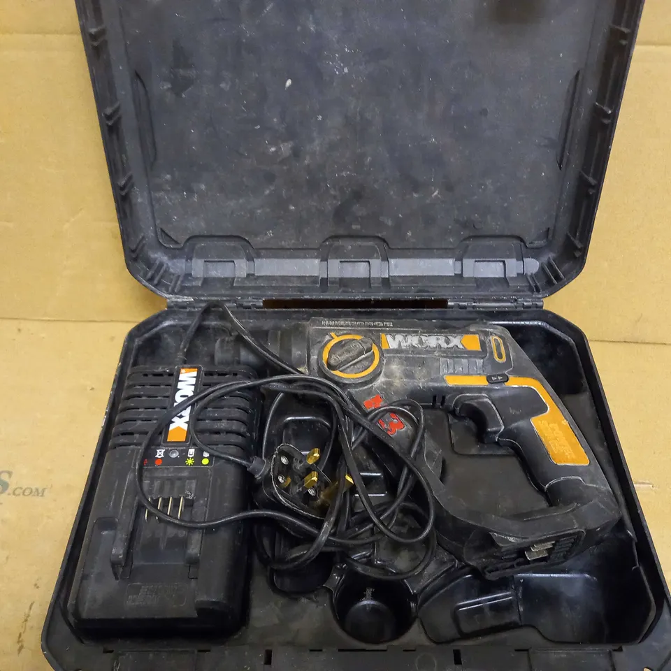 WORX WX390 18V 20V MAX H3 CORDLESS ROTARY HAMMER DRILL