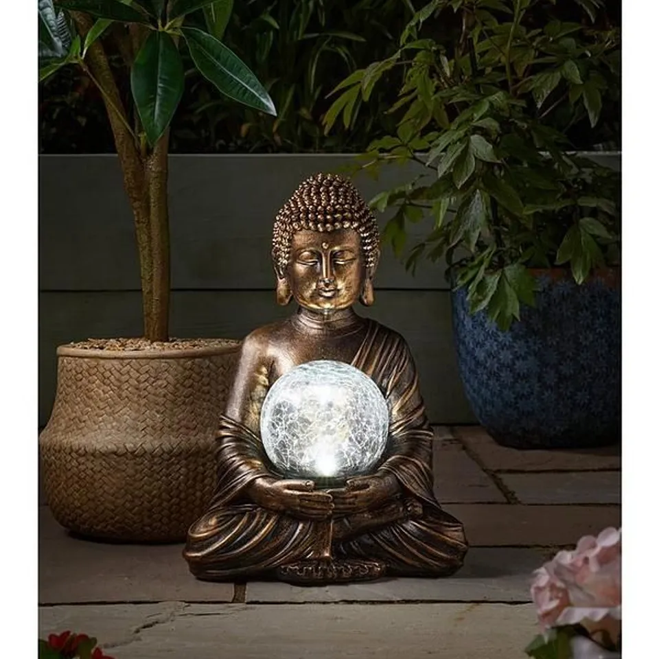 UNBRANDED DECORATIVE BRONZE EFFECT BUDDHA