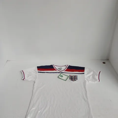 SCORE DRAW OFFICIAL RETRO ENGLAND FOOTBALL SHIRT – UK SIZE S