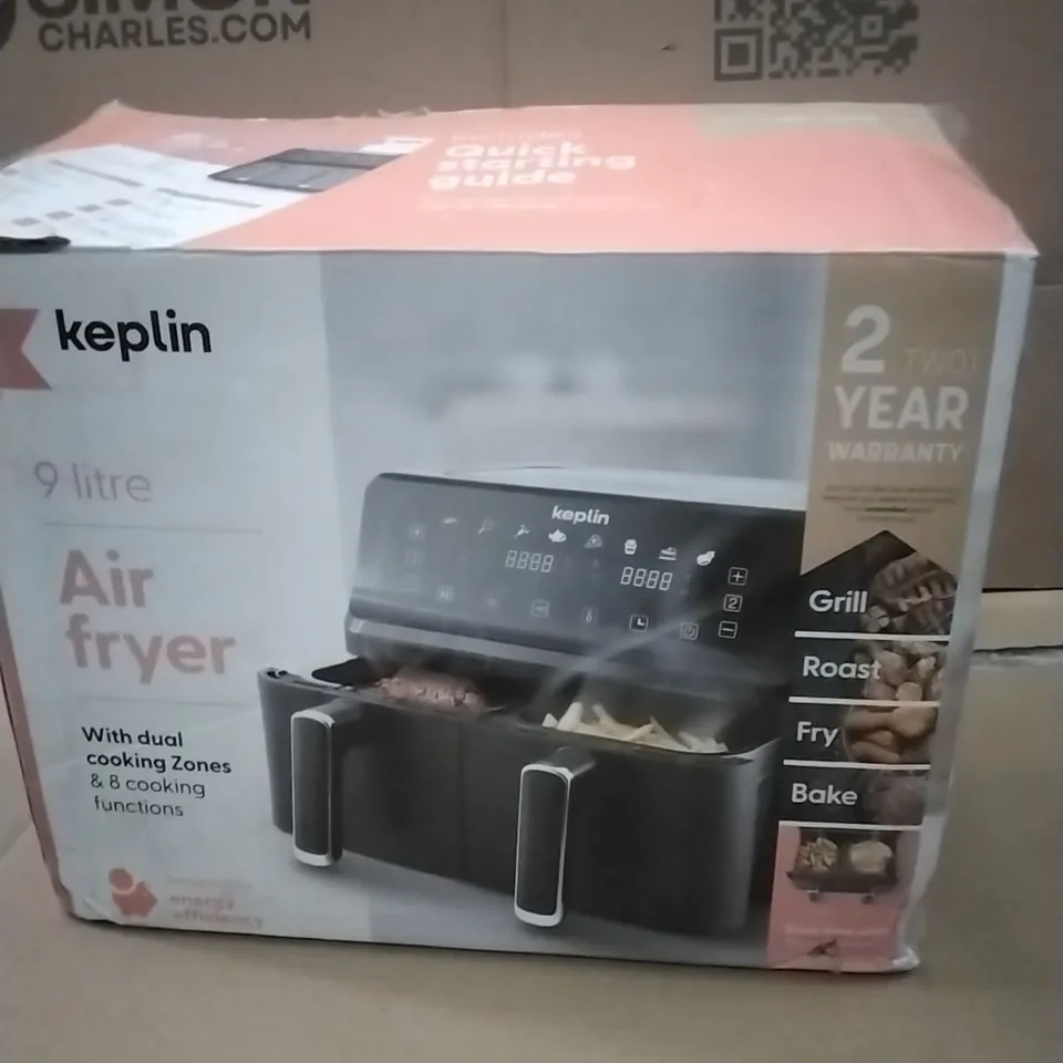 BOXED KEPLIN 9 LITRE AIR FRYER