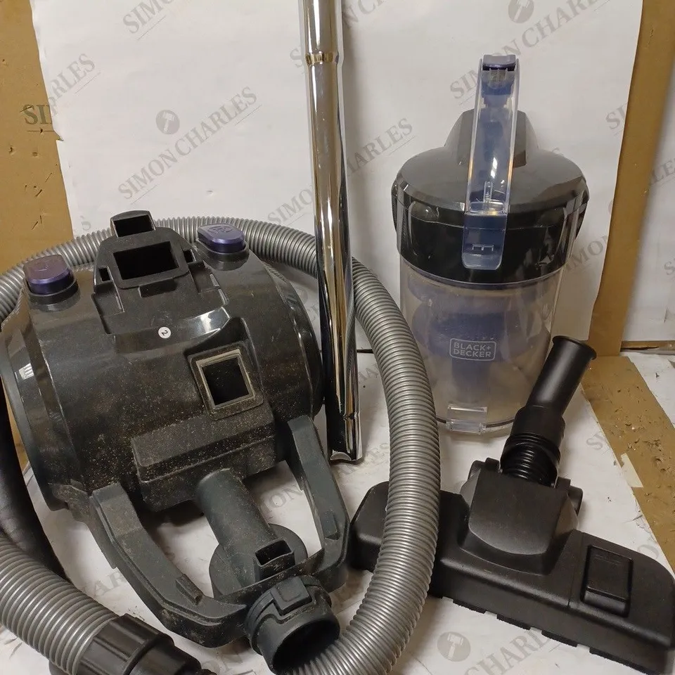 BLACK + DECKER BXVC03002GB MULTI-CYCLONIC PETS CYLINDER VACUUM CLEANER