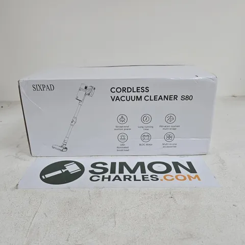 SIXPAD S80 CORDLESS VACUUM CLEANER BOXED