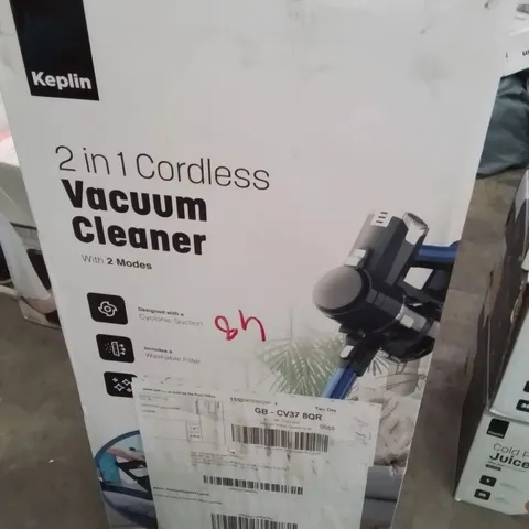 BOXED KEPLIN 2IN1 CORDLESS VACUUM CLEANER 