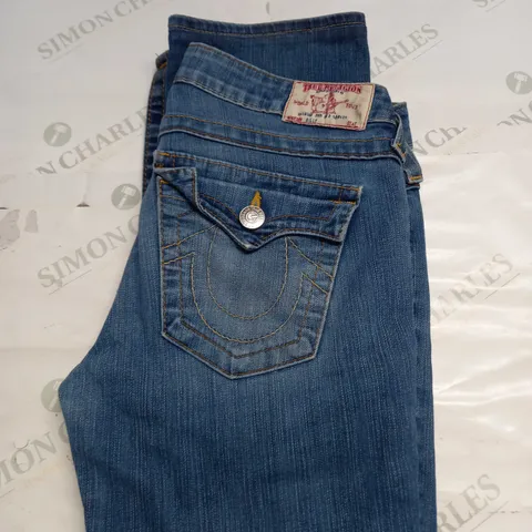 MENS TRUE RELGION DENIM JEANS SIZE 28