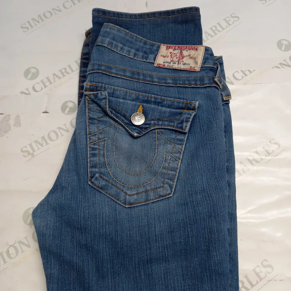 MENS TRUE RELGION DENIM JEANS SIZE 28