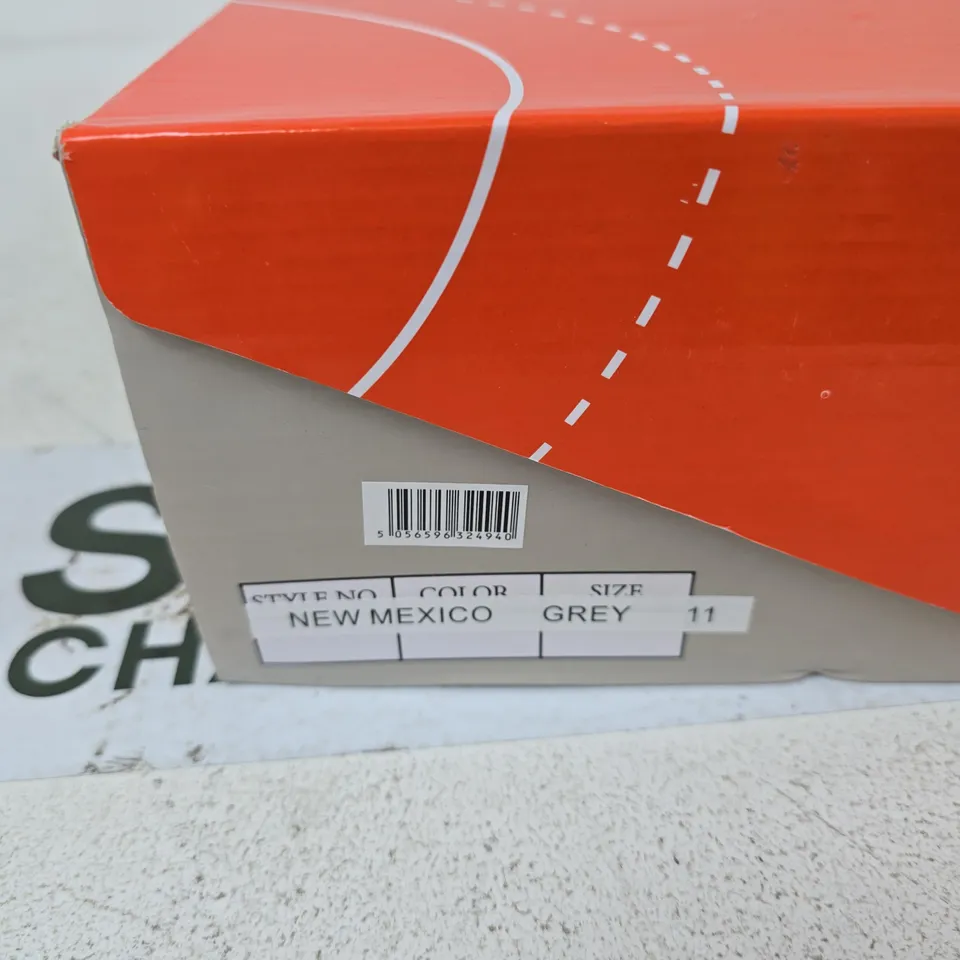 URBAN JACKS NEW MEXICO GREY TRAINERS – UK SIZE 11