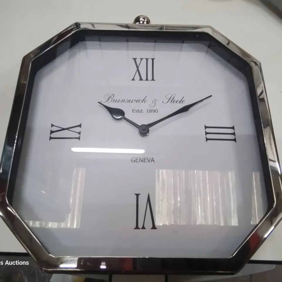 BOXED GENEVA WALL CLOCK