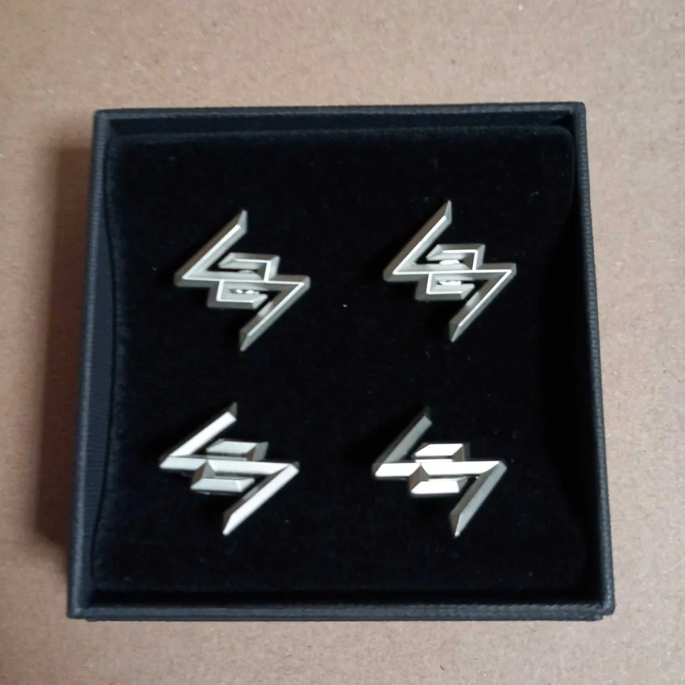 247 RACE PINS – ANTIQUE SILVER FINISH – SET OF 4 LAPEL PINS