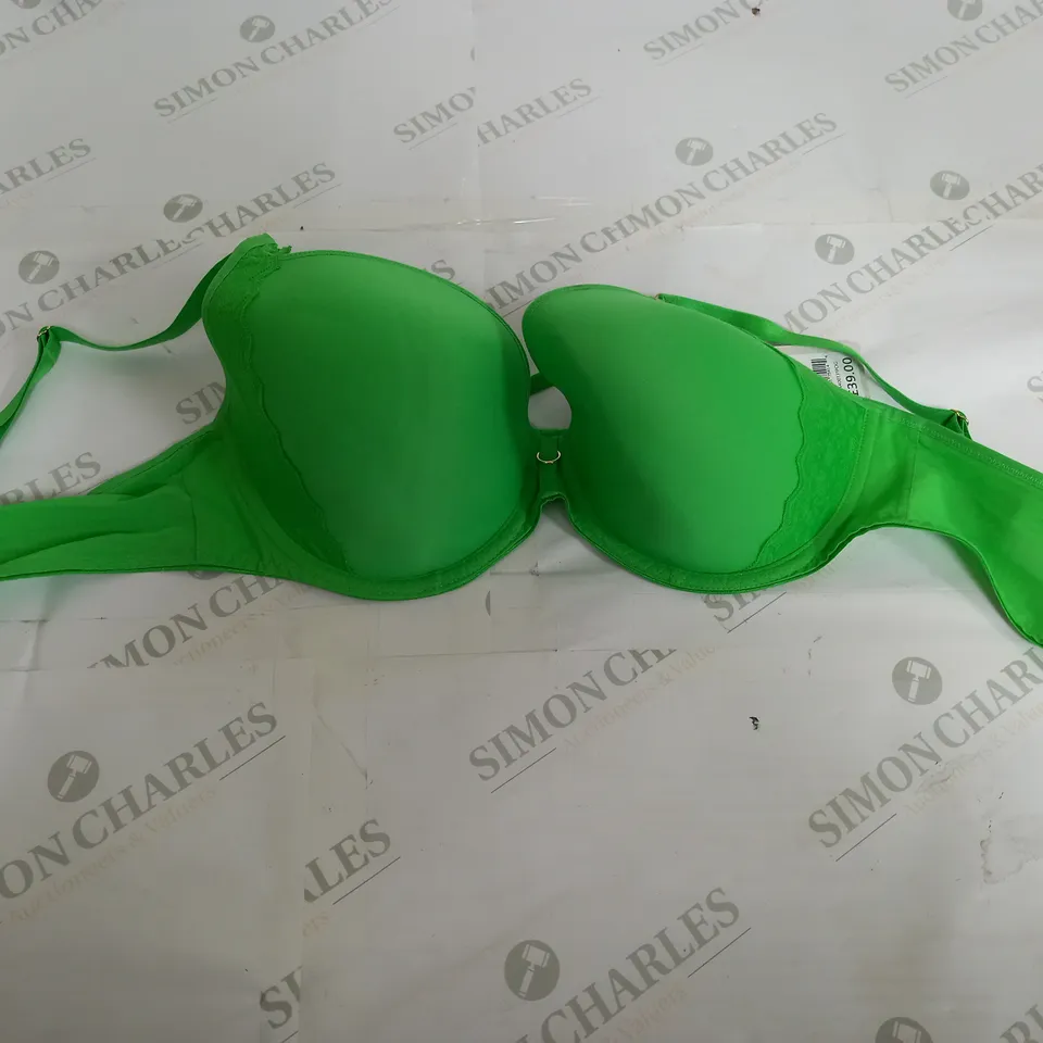 BRAVISSMO DECO TEMPTRESS BRA IN GREEN - 38F
