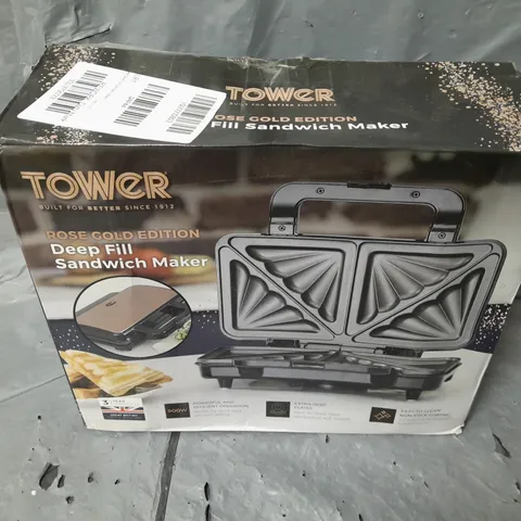 BOXED TOWER DEEP FILL SANDWICH MAKER