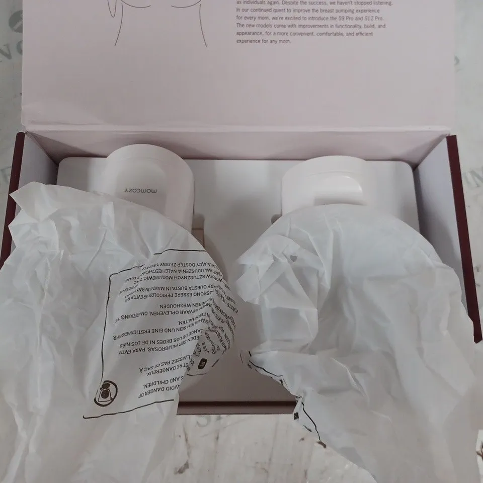 MOMCOZY WEARABLE BREAST PUMP S12 PRO 
