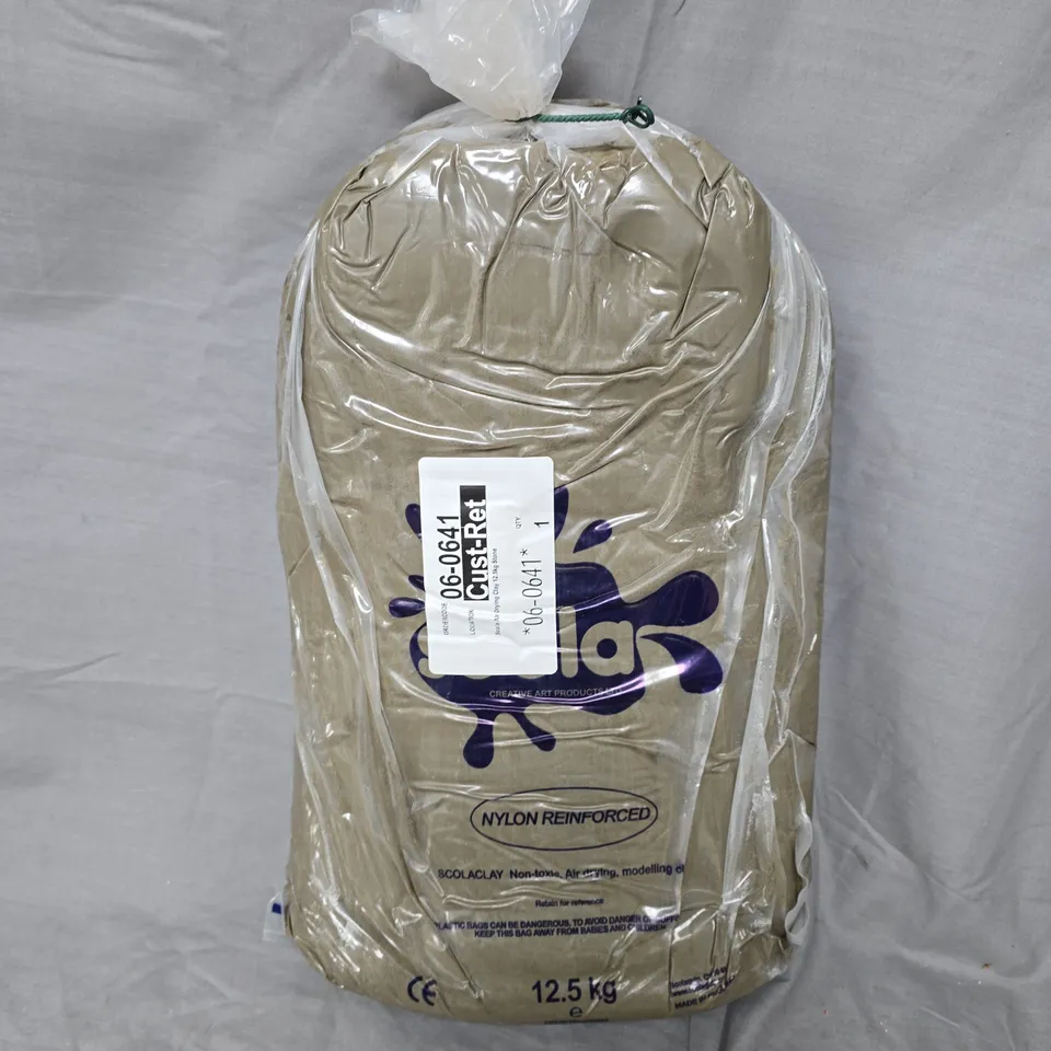 SCOLA AIR DRYING CLAY 12.5KG IN STONE - COLLECTION ONLY