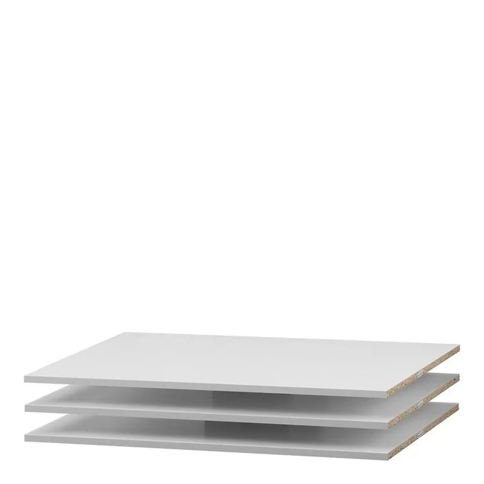 BOXED TAHITIA SET OF SHELVES - WIDE (FOR 180CM WARDROBE)