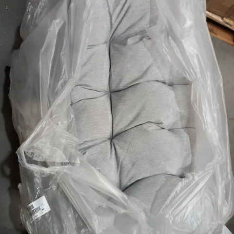 LARGE PADDED ROCKING/COCOON CHAIR - GRAPHITE/GREY