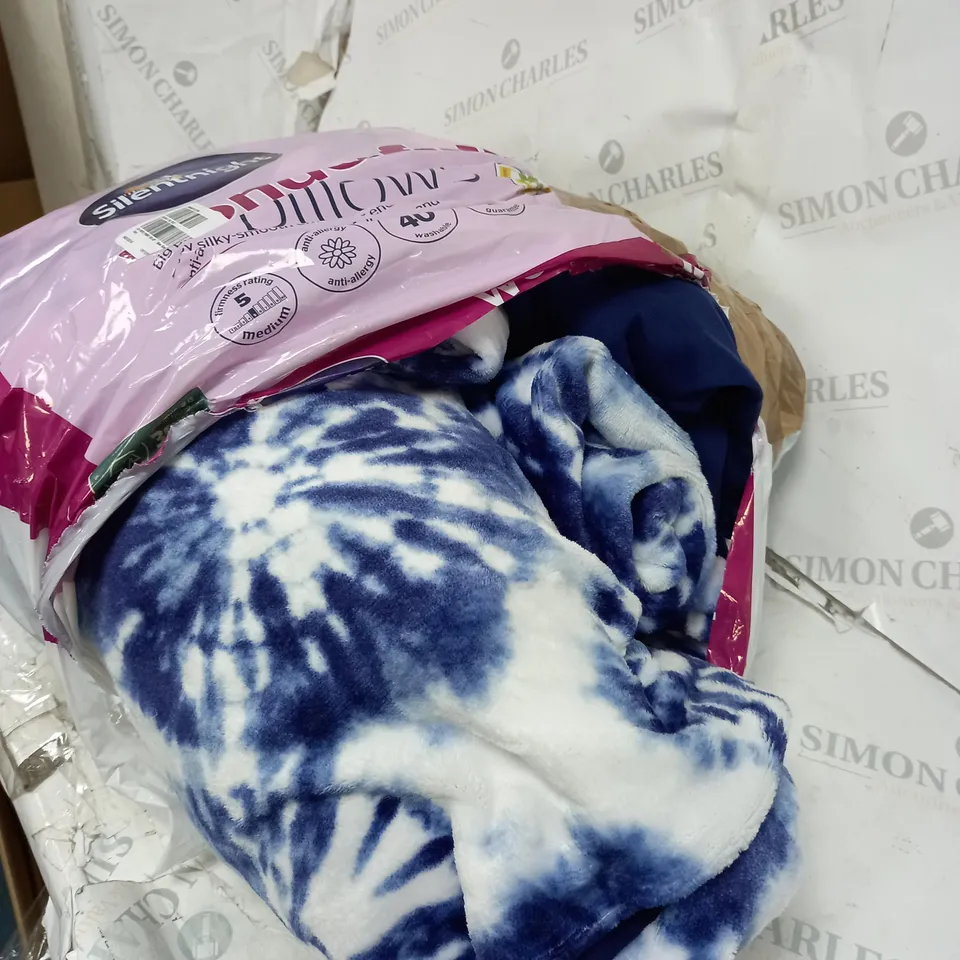 COZY HOME BLUE KINGSIZE BEDDING 