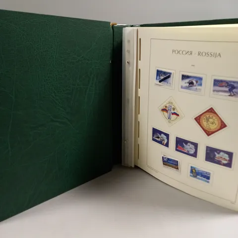 COLLECTION OF ASSORTED RUSSIAN STAMPS FROM VARIOUS YEARS