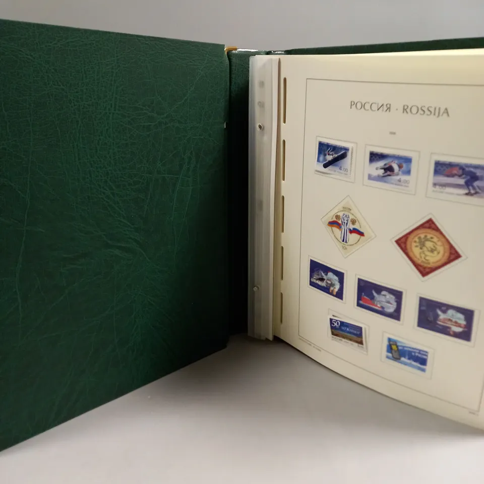 COLLECTION OF ASSORTED RUSSIAN STAMPS FROM VARIOUS YEARS 
