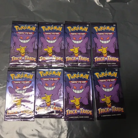 LOT OF 8 POKEMON TRICK OR TRADE 3 ADDITIONAL CARD SETS