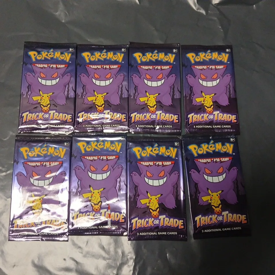 LOT OF 8 POKEMON TRICK OR TRADE 3 ADDITIONAL CARD SETS