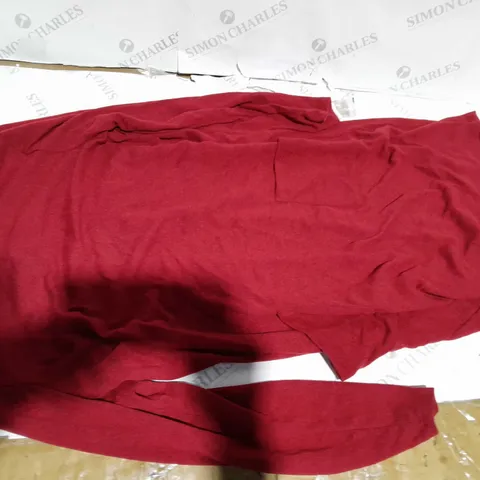 KIM&CO JUMPER DRESS RED SIZE M