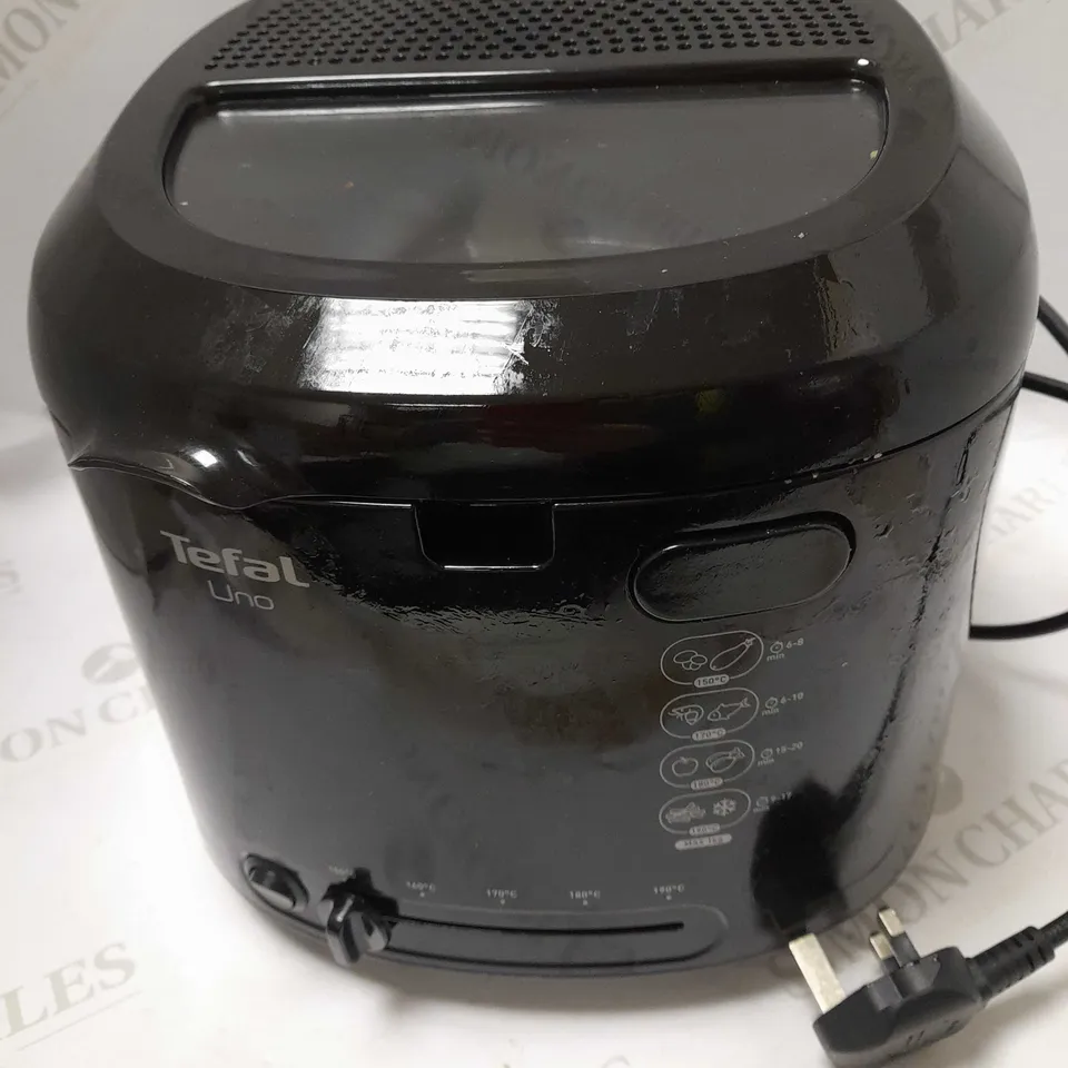 TEFAL UNO FF203840 DEEP FAT FRYER BLACK