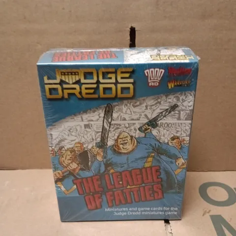 JUDGE DREDD: THE LEAGUE OF FATTIES – MINIATURES 