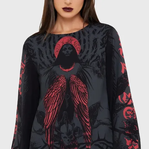 BRAND NEW BAGGED MÓRRÍGAN MOON LONG SLEEVE TOP SIZE XL