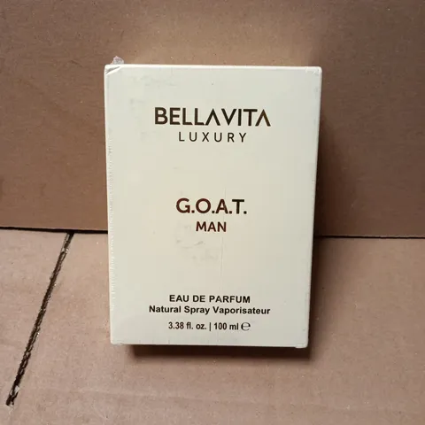 BOXED AND SEALED BELLAVITA LUXURY G.O.A.T. MAN EAU DE PARFUM 100ML