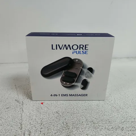 BOXED LIVMORE PULSE 4-IN-1 EMS MASSAGER