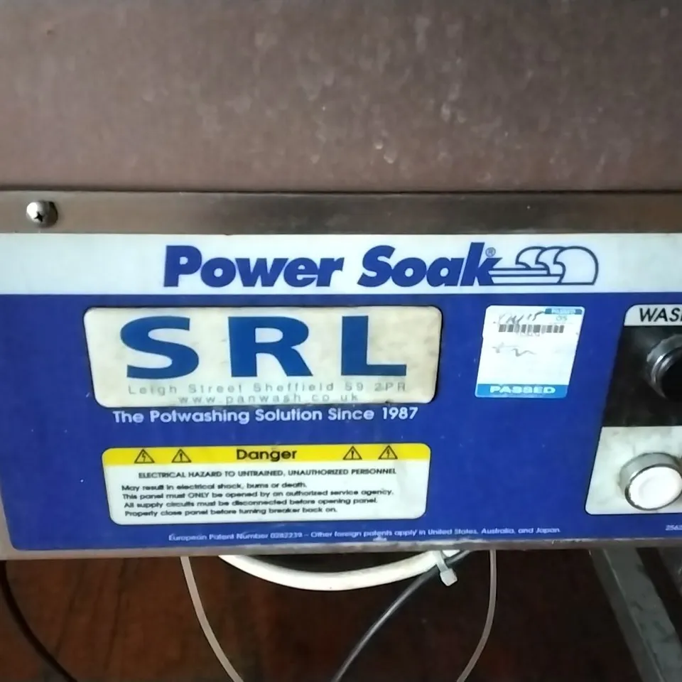 POWER SOAK POTWASHING UNIT 