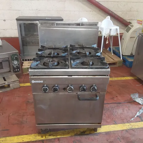 MARENO COMMERCIAL GAS 4 BURNER OVEN RANGE