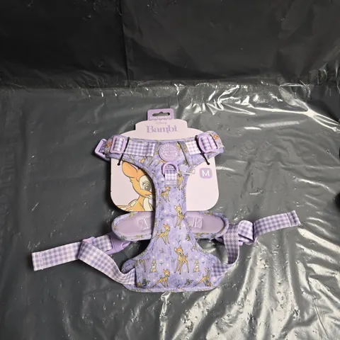 DISNEY BAMBI TOUGH TRAILS DOG HARNESS – MEDIUM, PURPLE (PAWSOME PAWS BOUTIQUE)