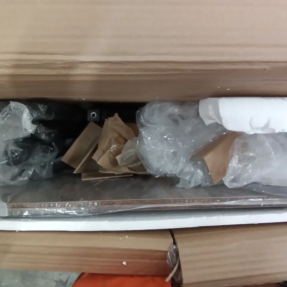 BOXED DARK WOOD FURNITURE 