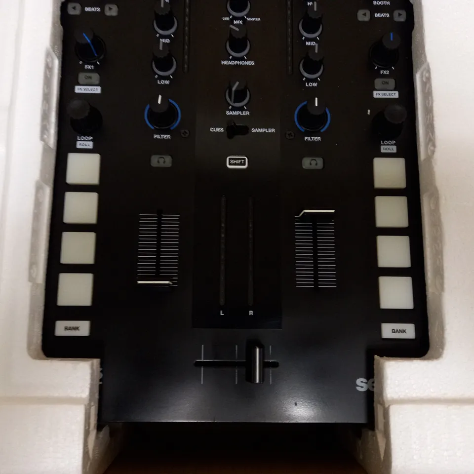 MIXARS 140101007 "DUO MKII-2CH" PRO SERATO DJ MIXER BLACK - HARDWARE UNLOCK FOR SERATO DJ PRO & DVS