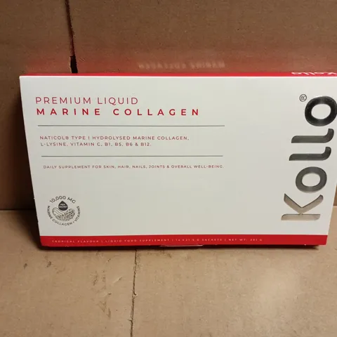 KOLLO PREMIUM LIQUID MARINE COLLAGEN TROPICAL FLAVOUR 301G