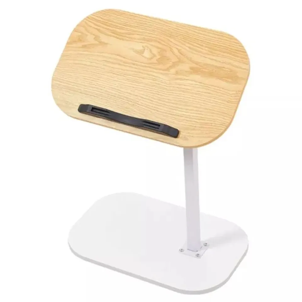 BOXED HEIGHT ADJUSTABLE C-SHAPE OVERBED TABLE