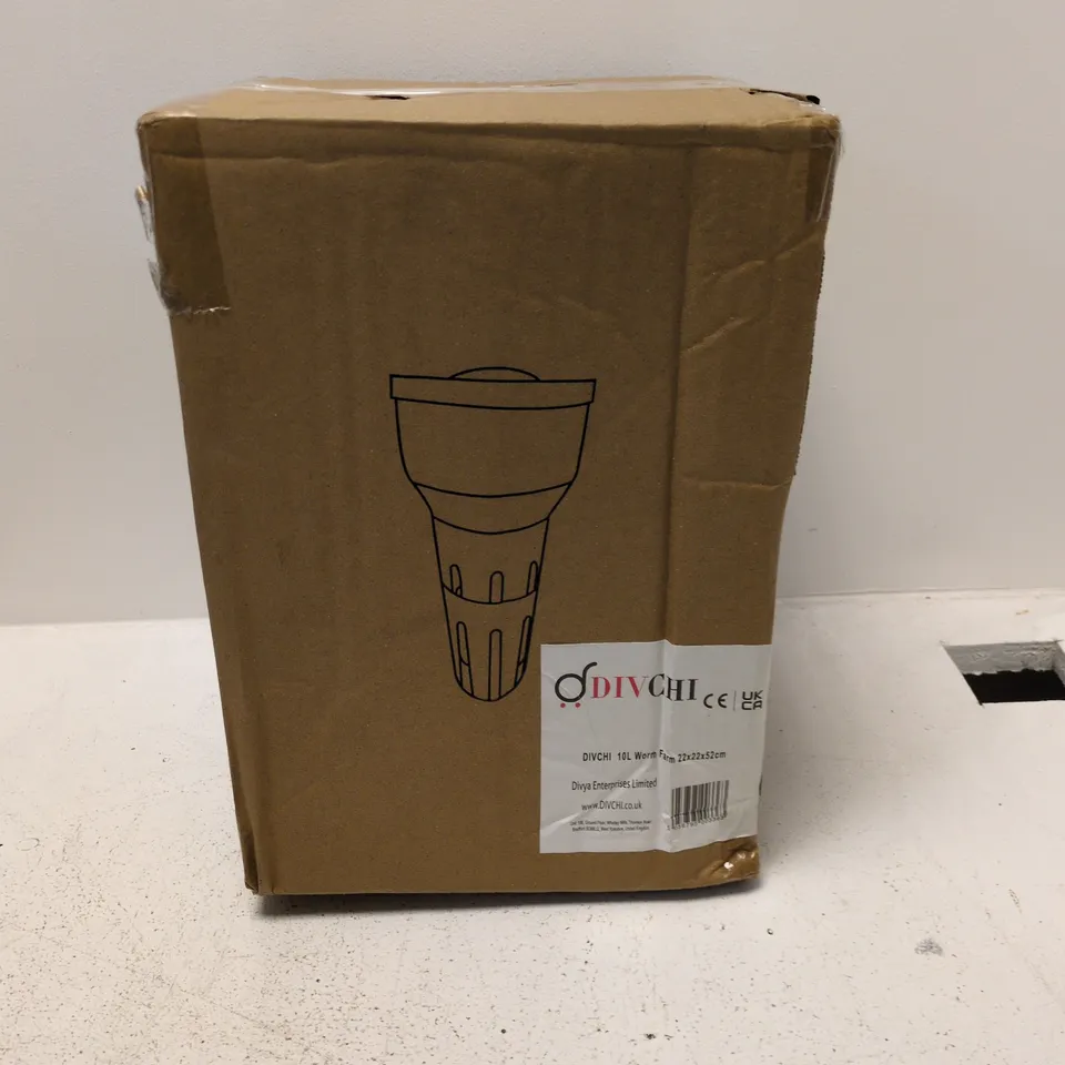 DIVCHI 10L WORM FARM PRODUCT – GARDEN COMPOSTING (BOXED)