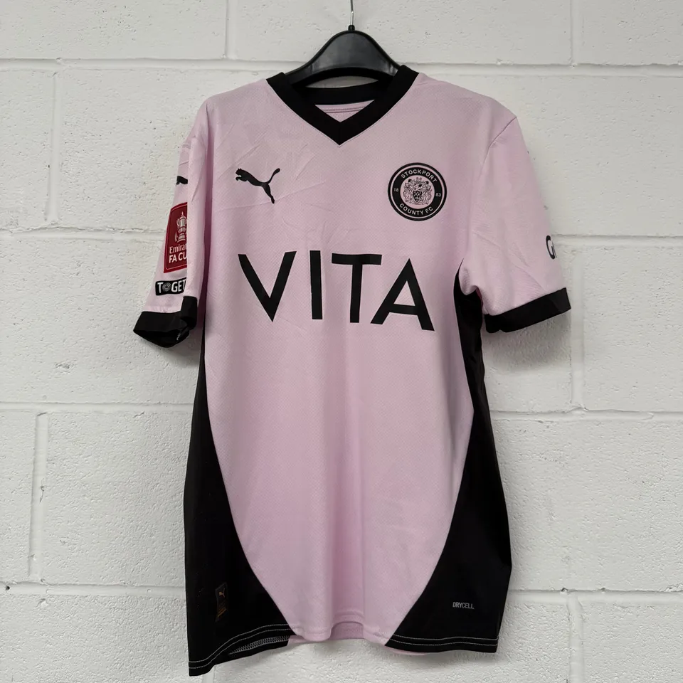 #27 - Odin Bailey - FA Cup Football Shirt 24/25 - Size M - Signed