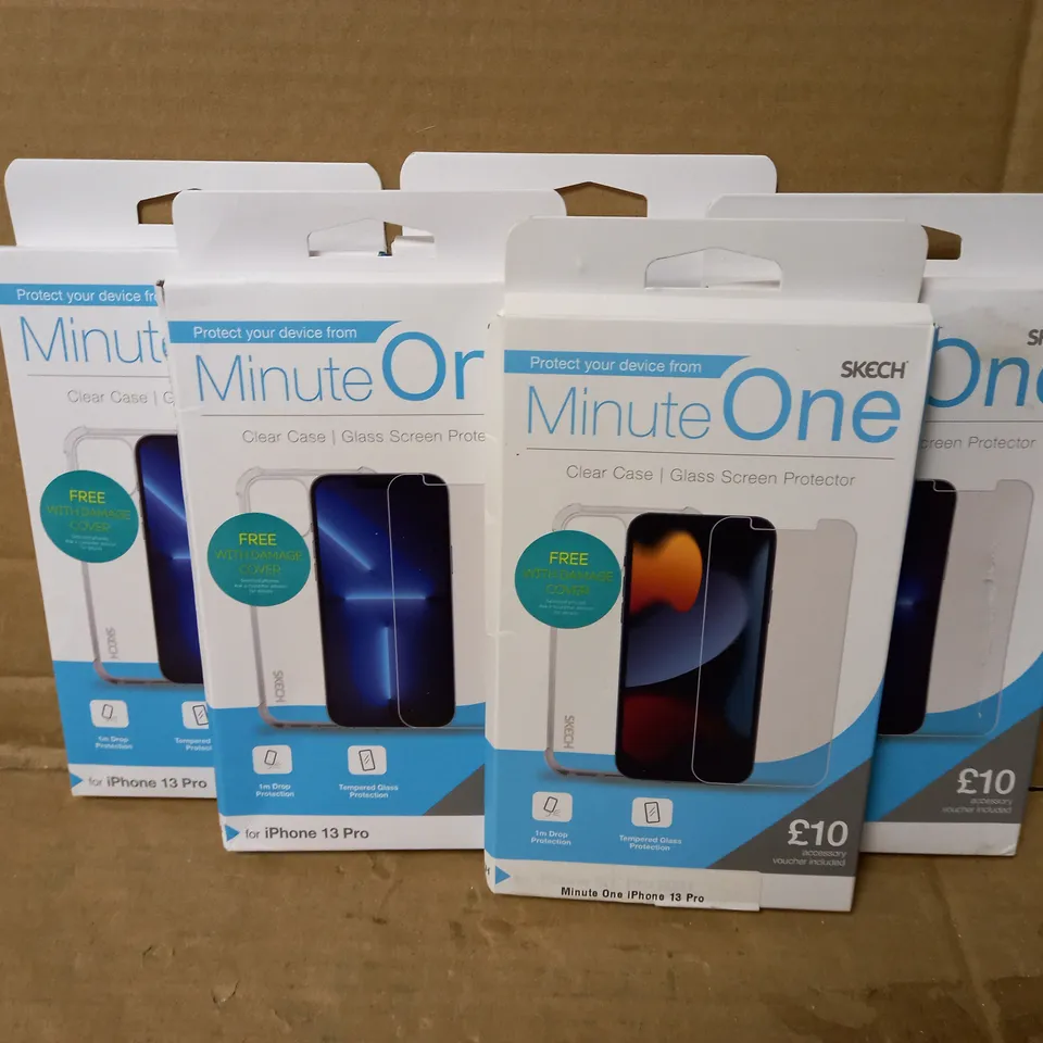 MINUTE ONE CLEAR CASES FOR IPHONE 13 PRO