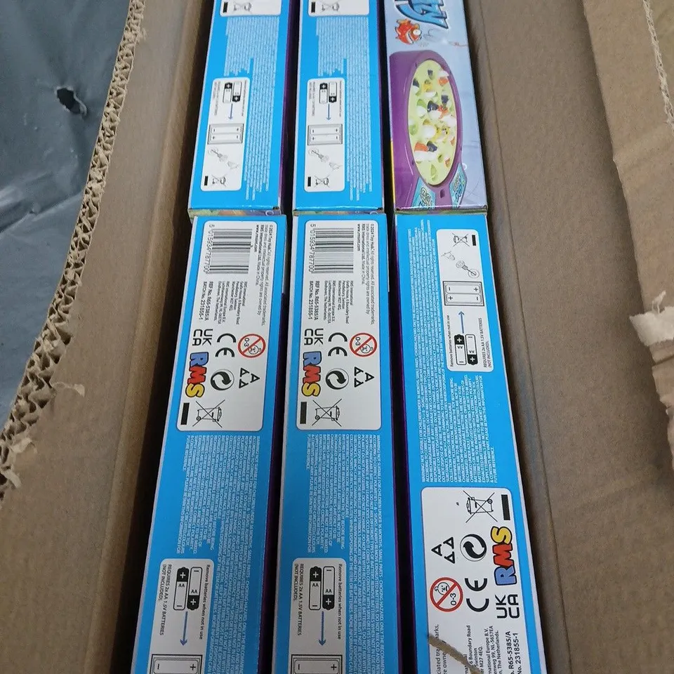 BOX OF 6 FISH LIKE FRENZY TOYS