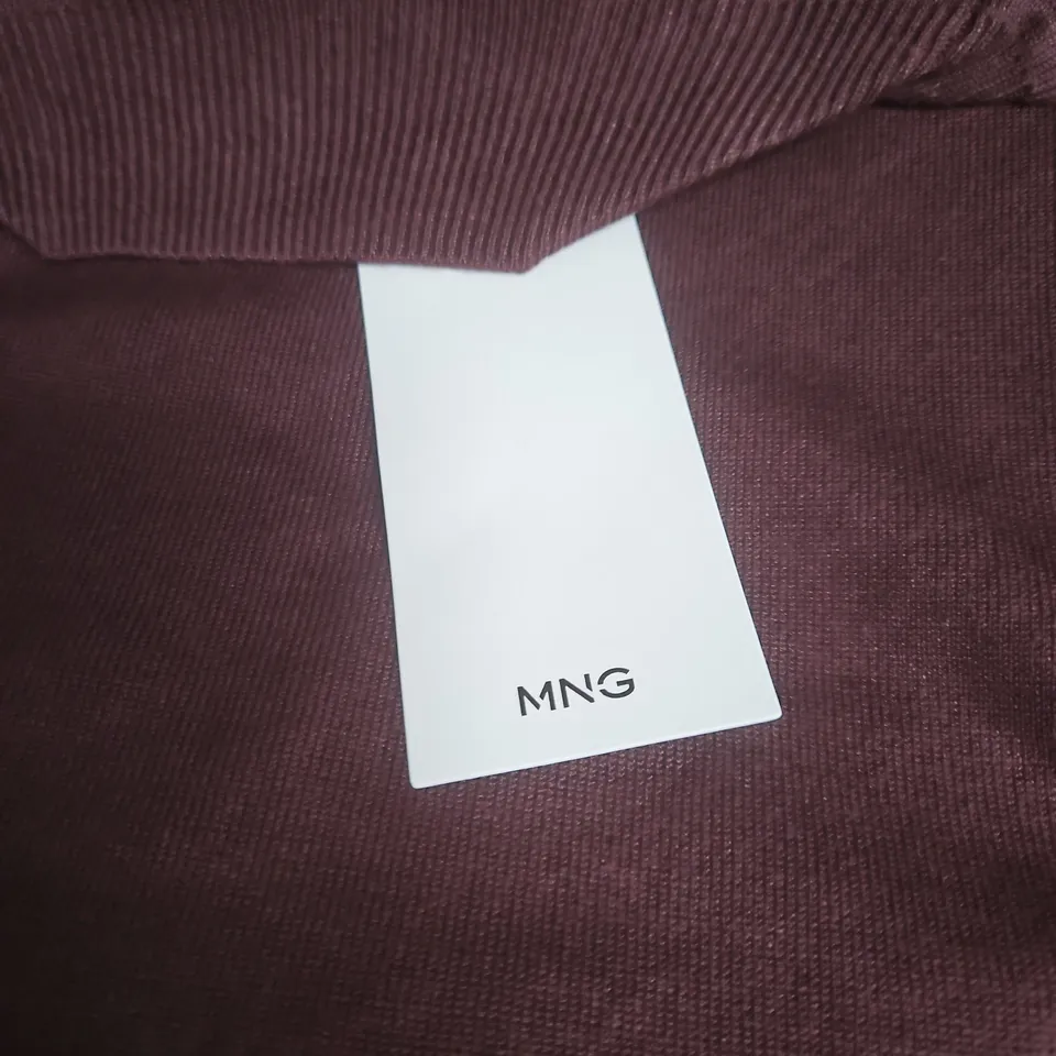 MANGO WOMEN'S BURGUNDY DRESS – UK 22 (US 16) 