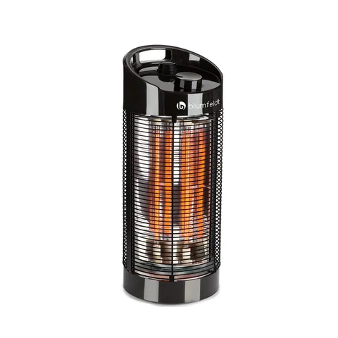 KLARSTEIN HEAT GURU 360 1200W FREESTANDING INFRARED HEATER​ BLACK