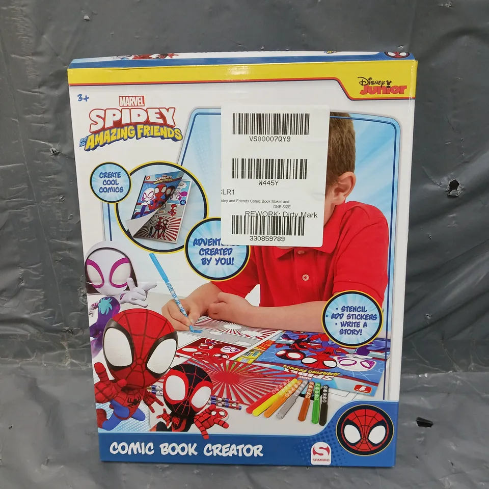 SPIDEY AND FRIENDS COMIC BOOK MAKER 