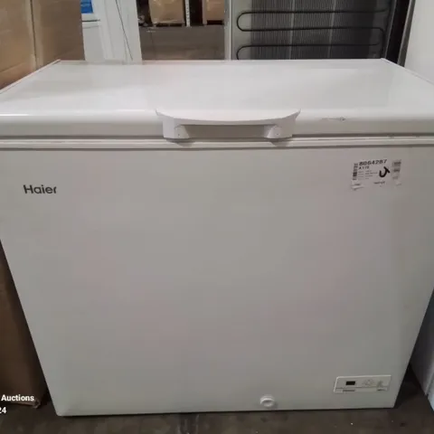 HAIER HCE203F FREESTANDING CHEST FREEZER 198L CAPACITY - UNPROCESSED RAW RETURN