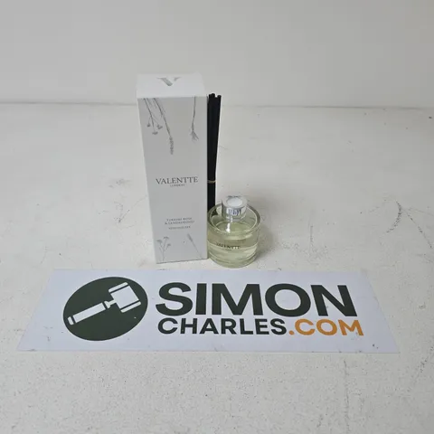 BOXED VALENTTE LONDON REED DIFFUSER (TURKISH ROSE & SANDALWOOD)