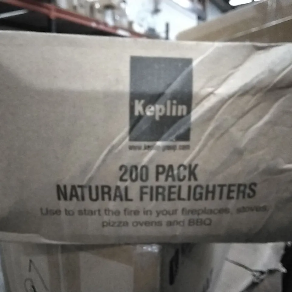 BOXED 200 PACK OF NATURAL FIRELIGHTERS 
