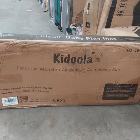 BOXED KIDOOLA FOLDABLE ALPHABET AIR BALLOON ANIMAL PLAY MAT
