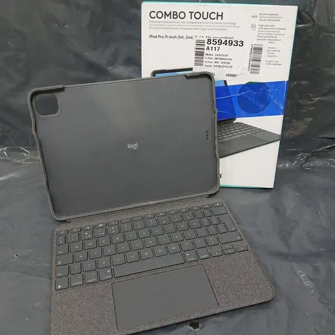 BOXED LOGITECH COMBO TOUCH FOR IPAD PRO 11"