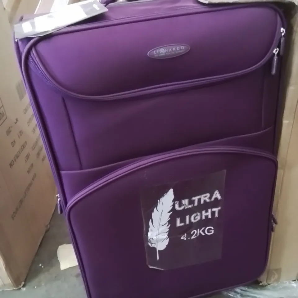 BOXED LEONARDO 3PCS TROLLEY TRAVEL SET