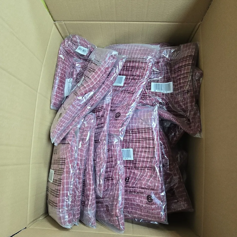 BOX OF APPROXIMATELY 35 GREAT PLAINS DRESSES